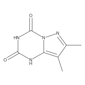 Dimethylpyrazolo[1,5-a][1,3,5]triazine-2,4-diol结构式