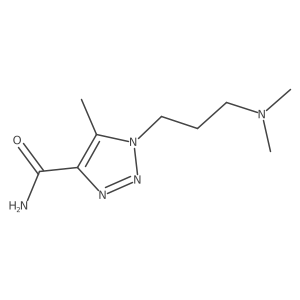 1-[3-(dimethylamino)propyl]-5-methyl-1H-1,2,3-triazole-4-carboxamide结构式