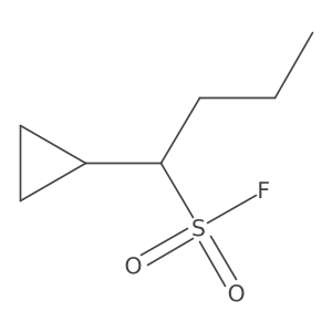 1-Cyclopropylbutane-1-sulfonyl fluoride Structure