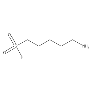 5-Aminopentane-1-sulfonyl fluoride结构式