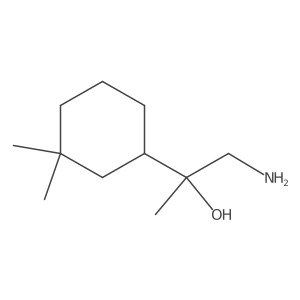 1-Amino-2-(3,3-dimethylcyclohexyl)propan-2-ol Structure