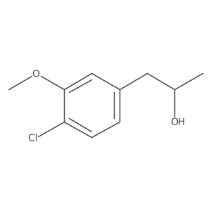 1-(4-Chloro-3-methoxyphenyl)propan-2-ol Structure