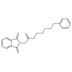 1,3-dioxo-2,3-dihydro-1H-isoindol-2-yl 4-(2-phenylethoxy)butanoate Structure
