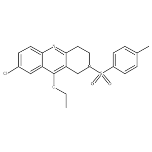 8-chloro-10-ethoxy-2-(4-methylbenzenesulfonyl)-1H,2H,3H,4H-benzo[b]1,6-naphthyridine结构式