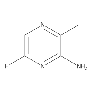 6-Fluoro-3-methylpyrazin-2-amine Structure