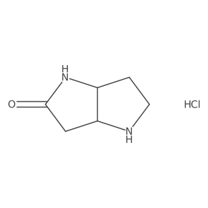 cis-Hexahydro-pyrrolo[3,2-b]pyrrol-2-one HCl Structure