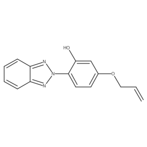 2-(2H-Benzotriazol-2-yl)-5-(2-propen-1-yloxy)phenol Structure
