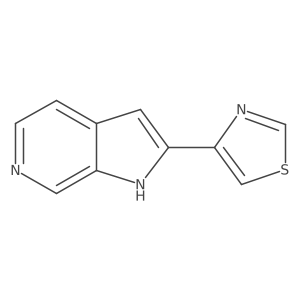 4-(1H-pyrrolo[2,3-c]pyridin-2-yl)-1,3-thiazole Structure