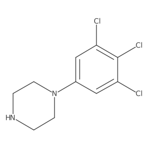 1-(3,4,5-Trichlorophenyl)piperazine结构式