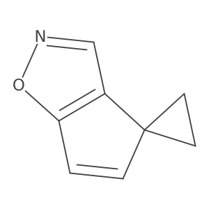 Spiro[4H-cyclopent[d]isoxazole-4,1a(2)-cyclopropane] Structure