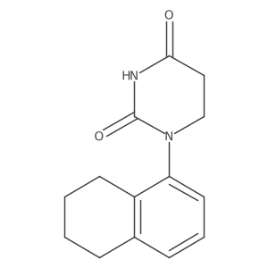 1-Tetralin-5-ylhexahydropyrimidine-2,4-dione结构式