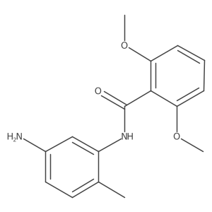 N-(5-Amino-2-methylphenyl)-2,6-dimethoxybenzamide结构式