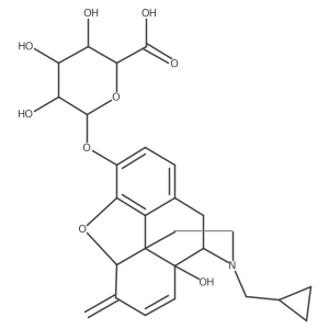 Nalmefene 3-glucuronide Structure