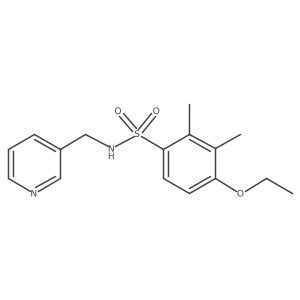 4-ethoxy-2,3-dimethyl-N-(3-pyridinylmethyl)benzenesulfonamide Structure