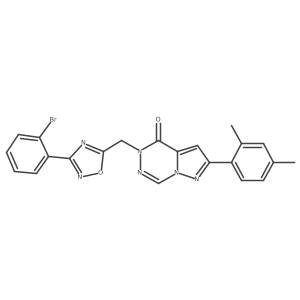 3-{3-[4-(2-fluorophenyl)piperazin-1-yl]-3-oxopropyl}-2-piperidin-1-ylthieno[3,2-d]pyrimidin-4(3H)-one结构式
