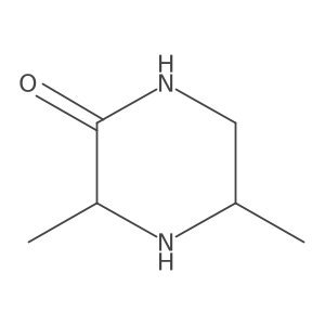 (3R,5S)-3,5-Dimethylpiperazin-2-one结构式