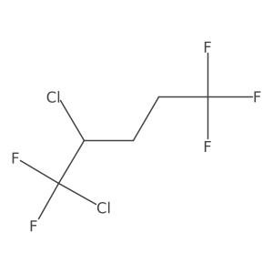 1,2-Dichloro-1,1,5,5,5-pentafluoropentane Structure