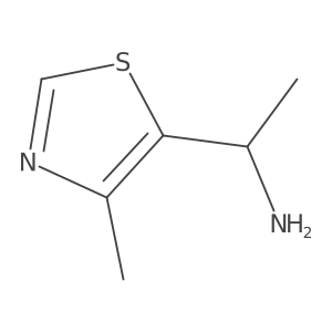 (1R)-1-(4-methyl-1,3-thiazol-5-yl)ethan-1-amine Structure