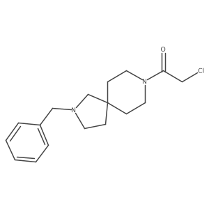 1-(2-Benzyl-2,8-diazaspiro[4.5]decan-8-yl)-2-chloroethanone Structure