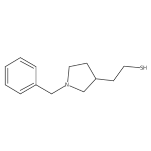 (S)-2-(1-benzylpyrrolidin-3-yl)ethanethiol Structure