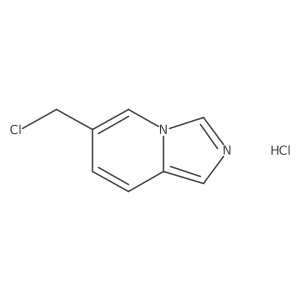 Cl.ClCc1ccc2cncn2c1结构式