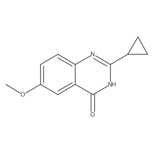 2-Cyclopropyl-6-methoxyquinazolin-4-ol Structure