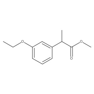 Methyl 2-(3-ethoxyphenyl)propanoate Structure