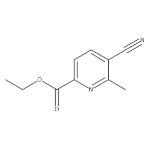 Ethyl 5-cyano-6-methylpyridine-2-carboxylate Structure