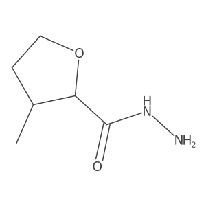 3-Methyloxolane-2-carbohydrazide Structure