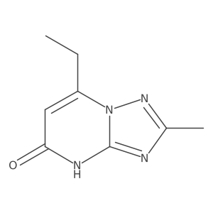 7-ethyl-2-methyl-4H,5H-[1,2,4]triazolo[1,5-a]pyrimidin-5-one Structure