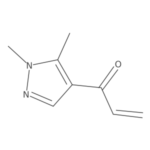 1-(1,5-Dimethyl-1h-pyrazol-4-yl)prop-2-en-1-one结构式