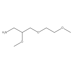 1-(3-Amino-2-methoxypropoxy)-2-methoxyethane结构式