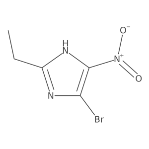 4-bromo-2-ethyl-5-nitro-1H-imidazole Structure