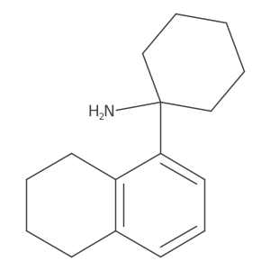 1-(5,6,7,8-Tetrahydronaphthalen-1-yl)cyclohexan-1-amine Structure