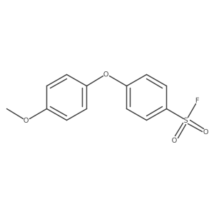 4-(4-Methoxyphenoxy)benzenesulfonyl fluoride Structure
