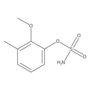 2-Methoxy-3-methylphenyl sulfamate Structure