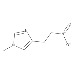 1-methyl-4-(2-nitroethyl)-1H-imidazole Structure