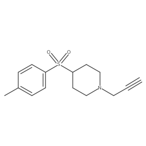 4-(4-Methylphenyl)sulfonyl-1-prop-2-ynylpiperidine Structure