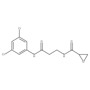 N-(3,5-dichlorophenyl)-3-[(oxiran-2-yl)formamido]propanamide结构式