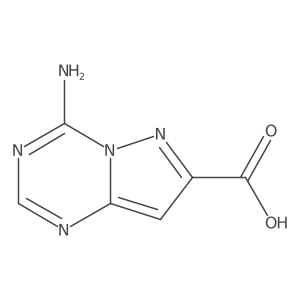 4-Aminopyrazolo[1,5-a][1,3,5]triazine-7-carboxylic acid Structure