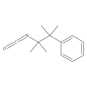 (3-Isocyanato-2,3-dimethylbutan-2-yl)benzene Structure