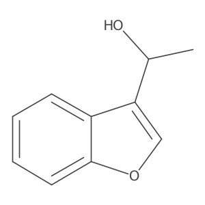 (S)-1-(benzofuran-3-yl)ethanol结构式