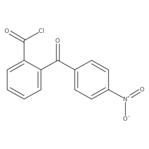 2-(4-Nitrobenzoyl)benzoyl chloride结构式