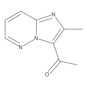 1-(2-Methylimidazo[1,2-b]pyridazin-3-yl)ethanone Structure