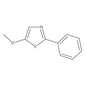 5-Methoxy-2-phenylthiazole Structure