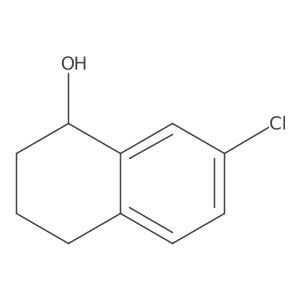 (1R)-7-chloro-1,2,3,4-tetrahydronaphthalen-1-ol结构式