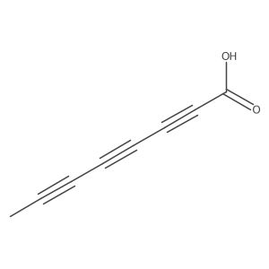 2,4,6-Octatriynoic acid Structure