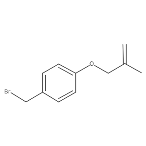 1-(Bromomethyl)-4-((2-methylallyl)oxy)benzene Structure