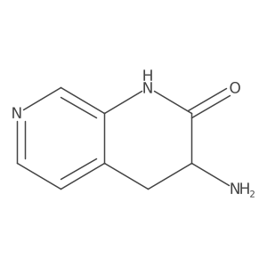 3-amino-3,4-dihydro-1,7-naphthyridin-2(1H)-one Structure