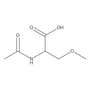 N-Acetyl-O-methylserine结构式